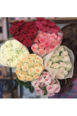 Роза микс ( упаковка 20 шт ) 50см Роза микс ( упаковка 20 шт ) 50см