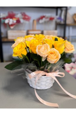 №40 Композиция из желтых роз" №40 Композиция из желтых роз"