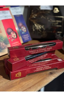 Цукаты "Сосновая шишка на шпажке с клюквой"