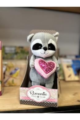 Игрушка Романтичный Енотик с Сердечком